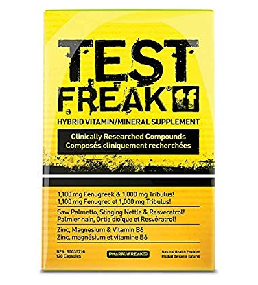 test freak - testosterone booster at gnc